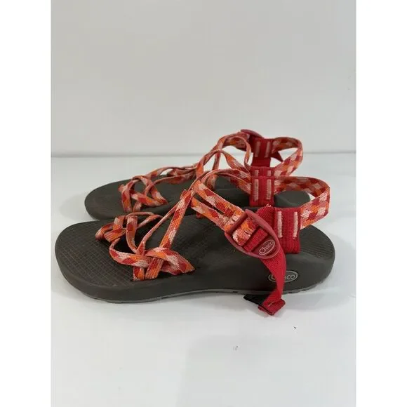 Chaco | Shoes | Chaco Sandals Womens Shoes Sz 9 Zx2 Peach Quilt
